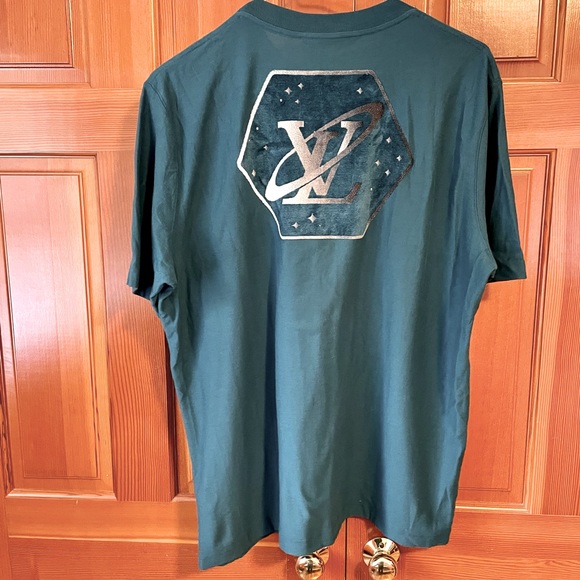 Louis Vuitton Velour Space Tshirt Men 